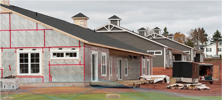 New housing construction PEI